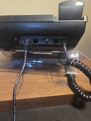 RCA VISYS 25424RE1A Corded Phone – Black/Silver