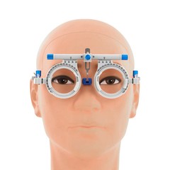 Ultra-Light 50g Titanium Trial Frame – Adjustable Nose Pads & Temples