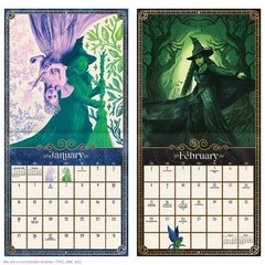 DateWorks 12″x12″ 2026 Wicked Wall Calendar