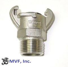 1″ Male NPT Universal Crowfoot Coupling Chicago Fitting 316 Stainless SFM100SS
