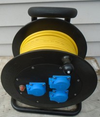 new Gifas Electric Portable Cable Reel 30M 502130315 Fire Emergency 106206 230V