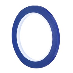 1 Rolls Blue 0.2 Inch x 60 Yards PET Film Whiteboard Tape 6mm x 55m
