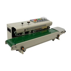 850W Heat Sealer Machine Automatic Continuous Heat Sealing Machine W/2 Handrails