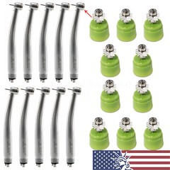 NSK Style Dental LED High Speed Handpiece 3 Spray E-generator 2 Holes or 4 Holes