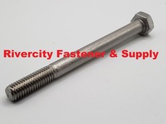 M8-1.25×90 Stainless Steel Hex Head Cap Screws M8x1.25 x 90 Bolts 8mm x 90mm