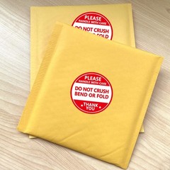 Do not Crush Bend or Fold Shipping Handling Stickers Labels 2 Inch 500 Pcs New