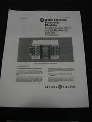 GE ZONE SELECTIVE INTERLOCK MODULE DEVICE TIM-1
