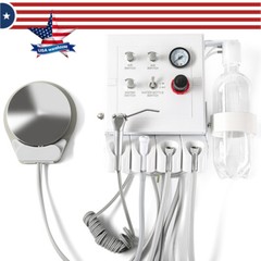 Portable Dental Turbine Unit with Weak Suction Work with Air Compressor 2/4Hole