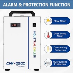 S&A CW-5200DH Water Chiller For 150W Laser Cutter Engraver CNC 110V