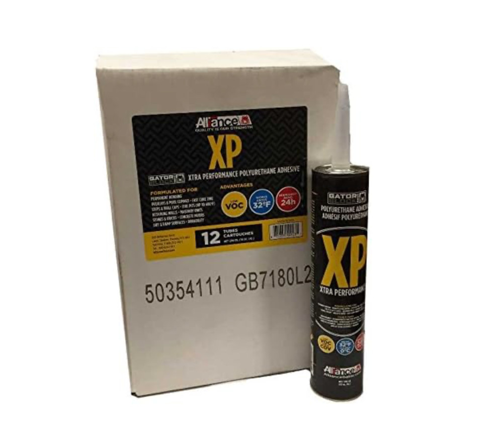 Gator Block Bond XP Polyurethane Adhesive 10 oz Case of 12