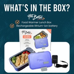 Hot Bento – Self Heated Lunch Box and Food Warmer – One Size, Multicolor
