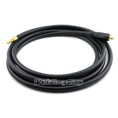WeldingCity® TIG Welding Torch 9 & 17 Cable 57Y01R 12.5-ft w/ Dinse (25mm) Rear
