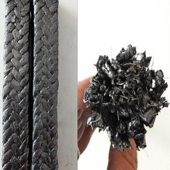 3x3mm – 30x30mm Square Gland Packing Graphite Seal Cord Rope for Pump Shaft Stem