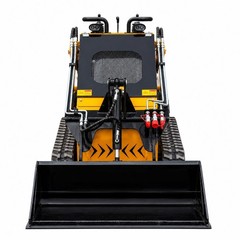 Brand New Compact Mini Crawler Skid Steer Loader 23hp Gas Engine EPA Free Ship