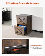 2/3/4 Drawer File Cabinet Vertical Filing Cabinet with Lock for Home Office