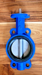 ABZ BUTTERFLY VALVE 4″ 200 PSI Bare Stem Rubber Seated Wafer Style