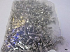 250Qty Albany County Fasteners Phillips Pan Head Screws #14 x 3/4″