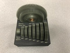 SOUTH BEND 9A/10K METAL LATHE, METRIC TRANSPOSING GEAR SET WITH CASE Very Nice!