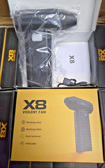 Violent X8 Cordless Air Duster 800g 3-Gear Electric Blower for Keyboard PC Car