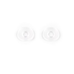 100 Pcs M5 Rubber Flat Washer 5mm ID 11mm OD Sealing Spacer Gasket Ring Clear