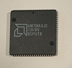AMD • AM7984AJC/10-DV FDDI ENcoder DECoder (ENDEC) PLCC-84 • NOS • Malaysia