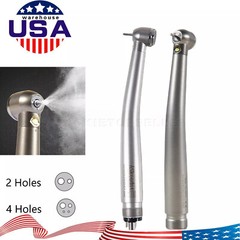 Dental Fiber Optic LED E-generator Fast High Speed Handpiece 2/4 HOLE NSK Style