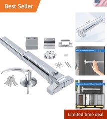Panic Bar for Exit Door Commercial Emergency Push Bar Lock Stainless Steel