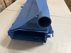 Blue Plastic Electrical Enclosure Box w/ Knockouts Rectangular ZSC-B26-1