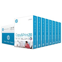 HP Printer Paper, Home & Office 20lb, 8.5×11, 8 Ream, 4,000 Sheets