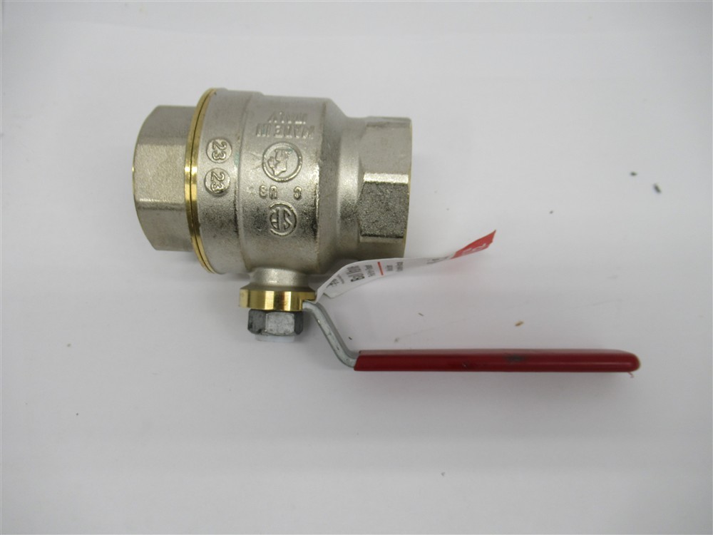 Proline 107-007NL , 1-1/2″ Brass / Nickel Ball Valve