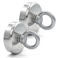 Neodymium Fishing Magnets Pulling Force Super Strong Round Rare Earth