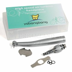 5 Yabang Dental High Speed Handpiece with 4 Holes Quick Coupler 360° Swivel