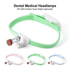 5W Dental LED Surgical Headlight Headband Headlamp Wireless Light Filter