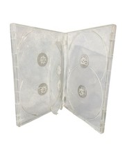 6 Disc 14 mm DVD Clear Case Replacement Blu-ray