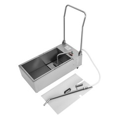 Commercial Fryer Oil Filter Cart Machine 55L Kitchen Oil Filtration System 370W