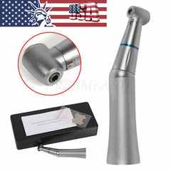 Dental Inner Water Spray Contra Angle Low Speed Handpiece Push Button