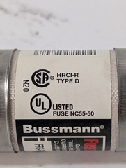 NEW Cooper Bussman Fusetron FRS-R-200 Fuse Dual Element Fuse Black