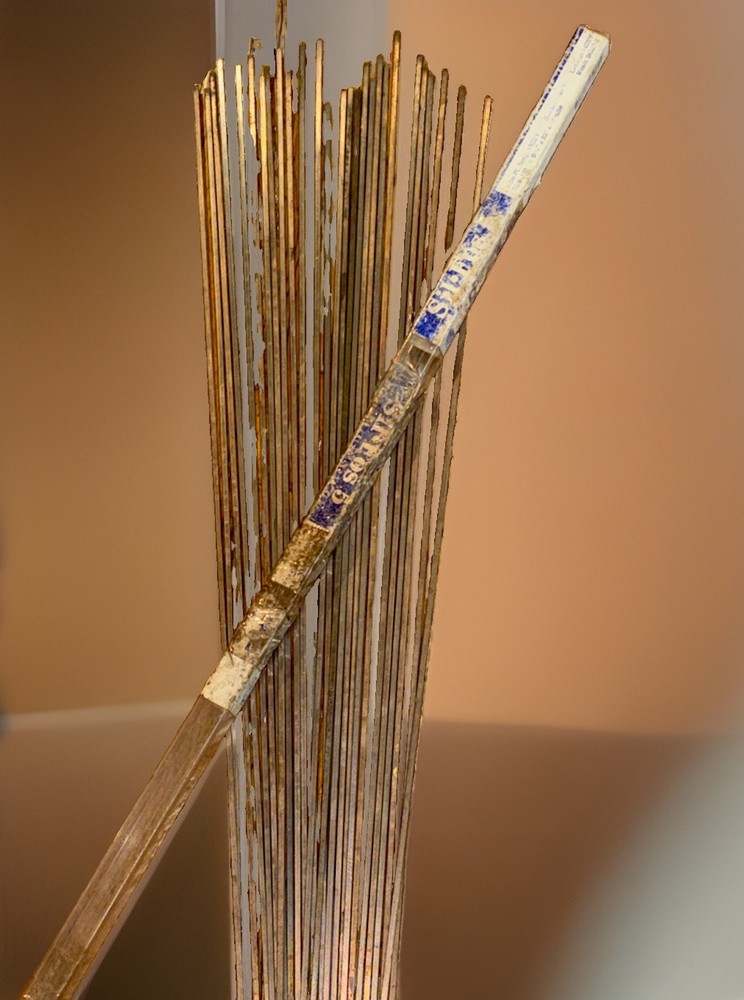 Lucas Milhaupt Sil-Fos 15 15% Silver Brazing Alloy Rods HVAC Grade Qty. 25 Rods