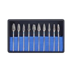AZDENT Dental Lab Polishing Bur Drills Tungsten Steel Carbide Burs HP 2.35MM