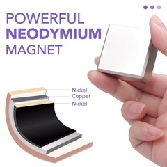 40x40x20mm Super Strong Neodymium Block Magnet, N52 Permanent Magnet Disc, Th…