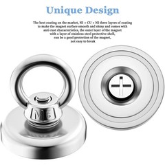 Neodymium Fishing Magnets Pulling Force Super Strong Round Rare Earth