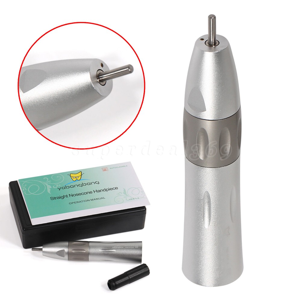 NSK Style Dental Slow Low Speed Handpiece Inner Straight /Air Motor 4Hole dn