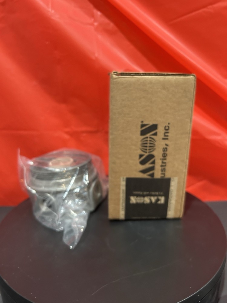 KASON 118030000 100W LIGHT FIXTURE NEW Metal Indoors Wet with Plastic Globe