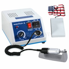 Dental Lab MARATHON-III Micromotor 35K RPM Polisher Grinder Machine Tool & Pedal