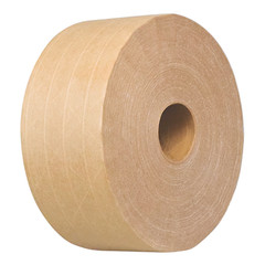 10 Pack Reinforced Water Activated Kraft Gummed Tape 2.75” x 450 ft – FREE SHIP