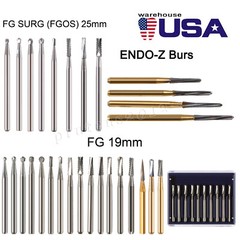 1-10 Packs Dental Carbide Burs For High Speed Handpiece FG 1 2 3 4 330 7901 7408
