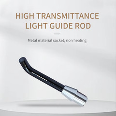 Dental Curing Light 5W LED Wireless Cure Lamp Cordless Dentistry Machine Black