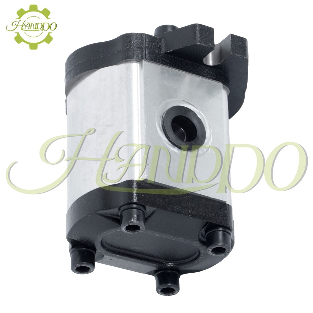 3-17 GPM Hydraulic Gear Pump 9 Tooth Spline Shaft, SAE A-2 Bolts CW Cast Iron