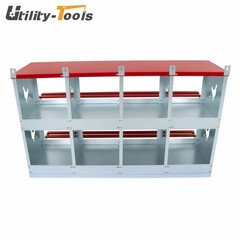 Durable Materials Chicken Nesting Boxes 8 Compartment Metal Poultry Nest Box