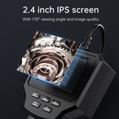 1080P HD LED Handheld Industrial Endoscope 8mm Borescope Inspection Snake Camera